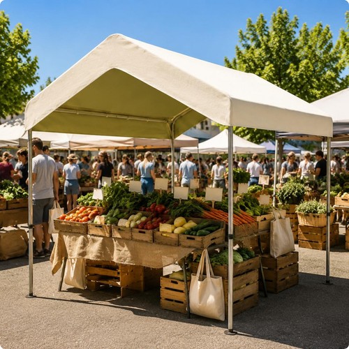 Piece outdoor market - piece,