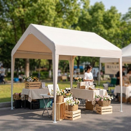 Beige outdoor canopy - outdoor,