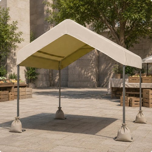 Piece outdoor market - piece, canopy