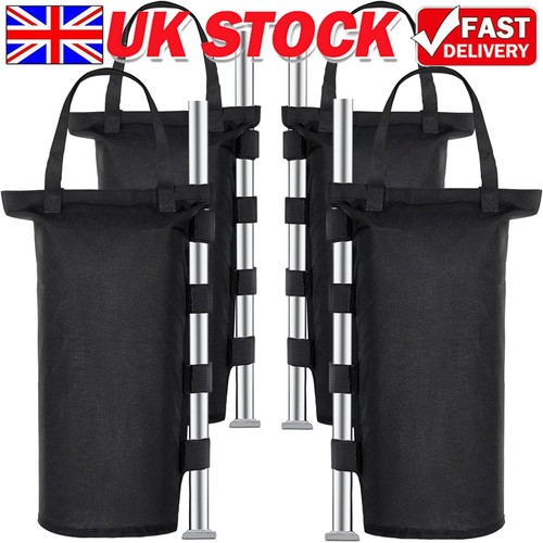 Set secure sand bag leg - of,
