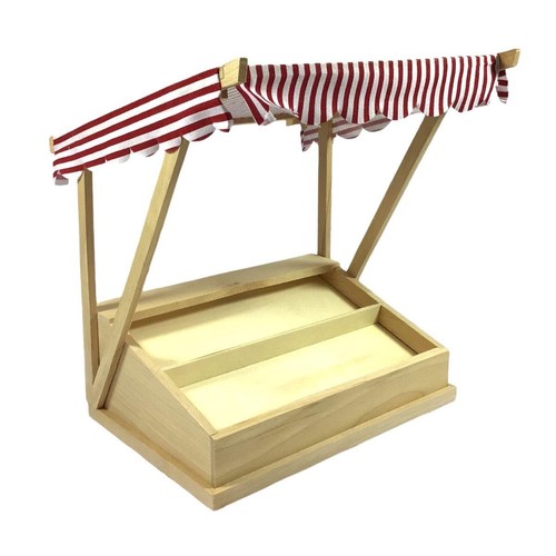 Dolls house market - market, stall